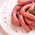 saucisse de poulet herbes